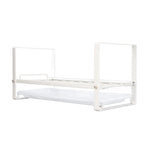 Kitchen Cabinet Storage Shelf Rack Bowls Dishes Plates Drainboard Holder Rustproof Nonslip for Counter Cupboard Pantry White