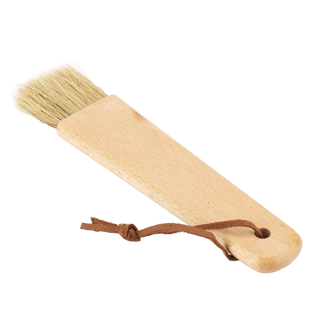 Coffee Grinder Cleaning Brush Soft Bristles Ergonomic Quick Cleaning Coffee Brush with Wooden Handle for Home Cafe Beech, Bristle
