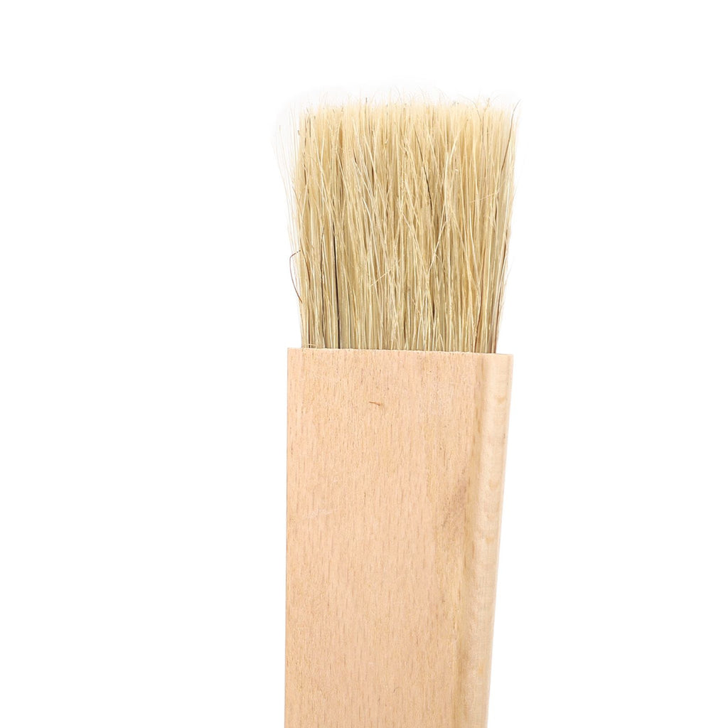 Coffee Grinder Cleaning Brush Soft Bristles Ergonomic Quick Cleaning Coffee Brush with Wooden Handle for Home Cafe Beech, Bristle