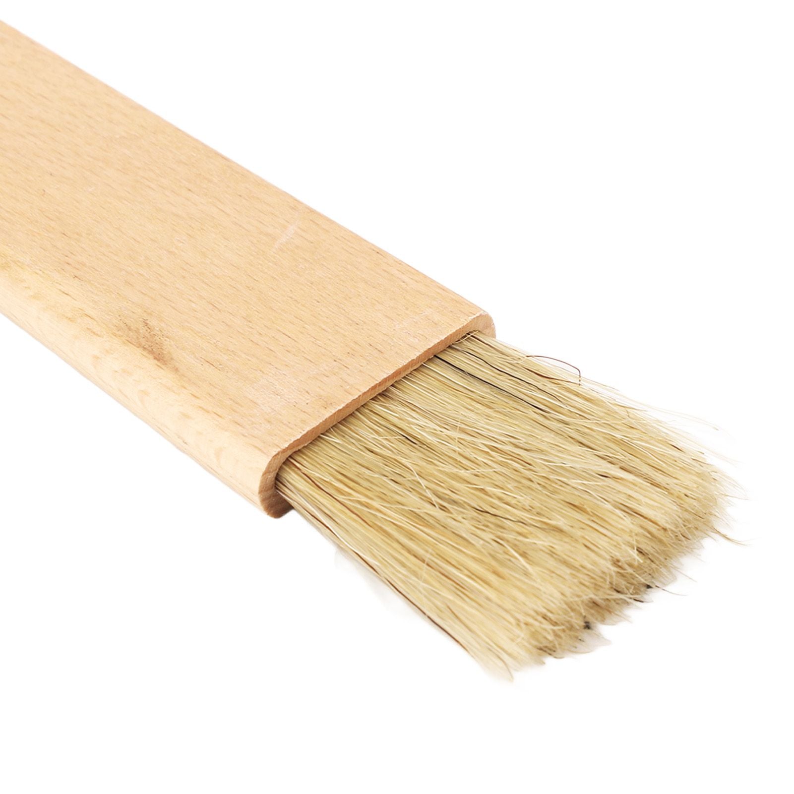 Coffee Grinder Cleaning Brush Soft Bristles Ergonomic Quick Cleaning Coffee Brush with Wooden Handle for Home Cafe Beech, Bristle