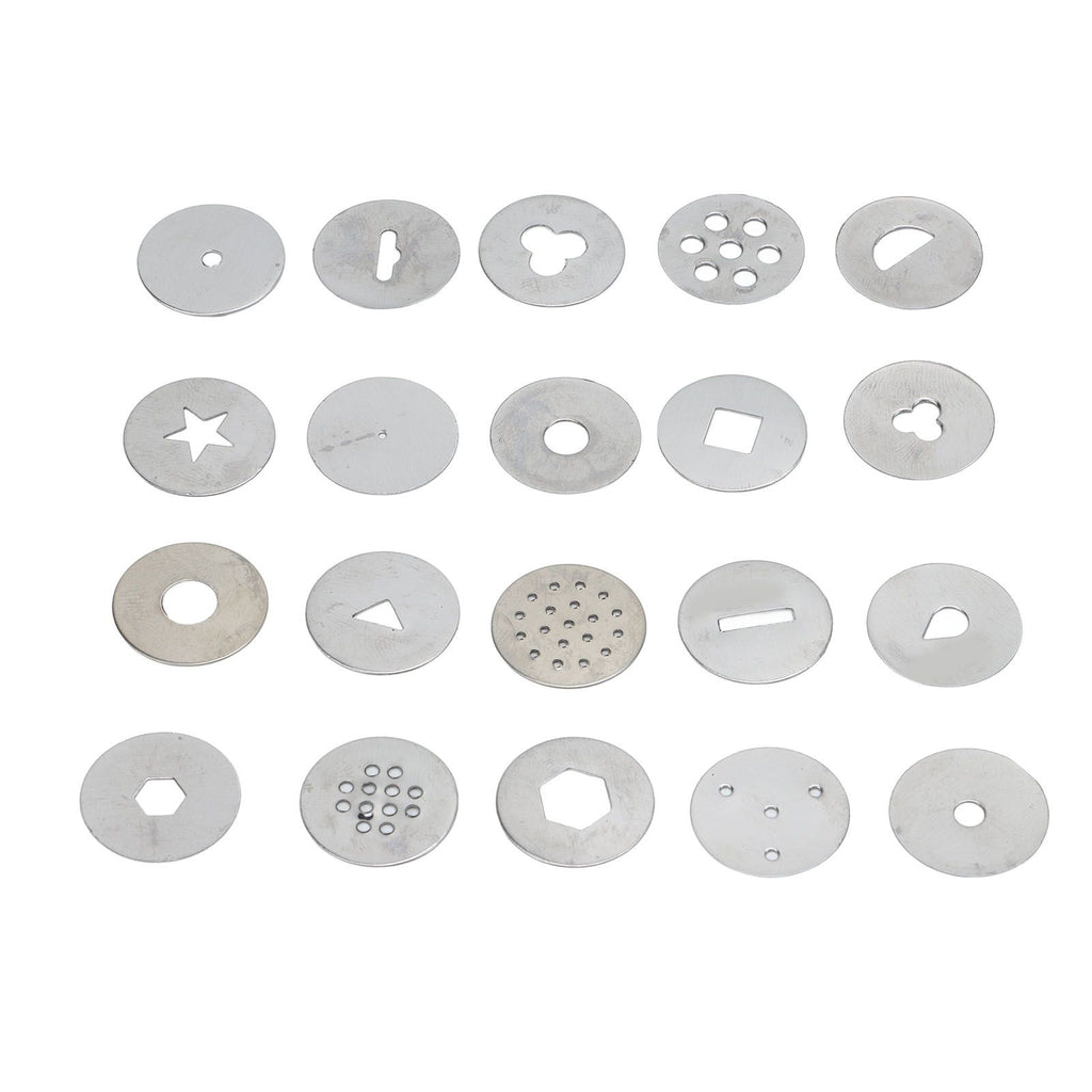 Sugar Paste Extruder Stainless Steel Pottery Clay Extruders Rotating Cake Fondant Decorating Tool Set
