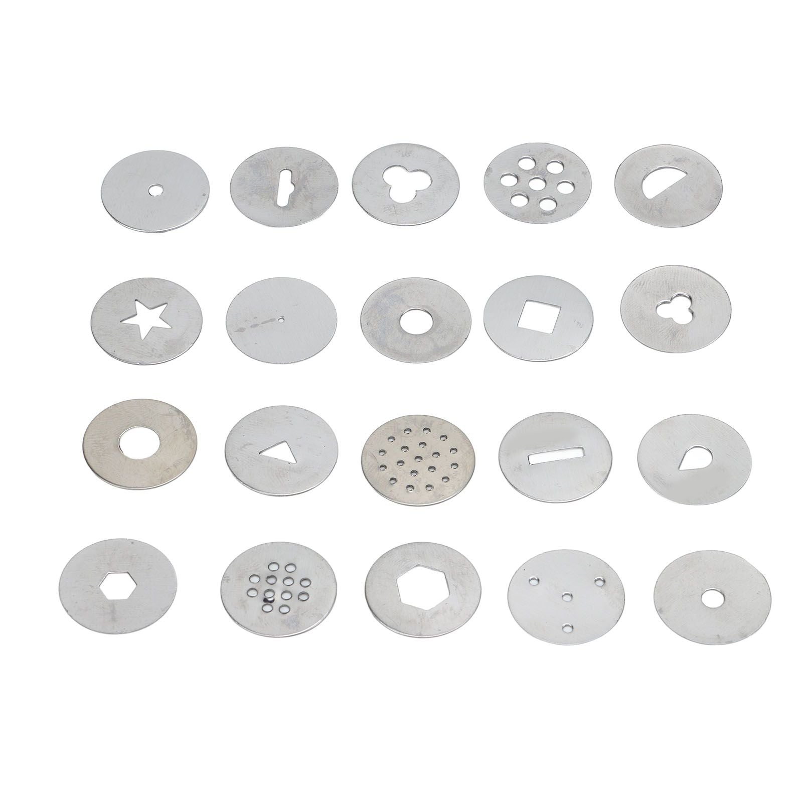 Sugar Paste Extruder Stainless Steel Pottery Clay Extruders Rotating Cake Fondant Decorating Tool Set