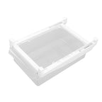 Refrigerator Organizer Bins Extended Handle Spring Lever BPA Free 1 Grid Hanging Fridge Drawer Organizer for Food Fruit Vegetable Box