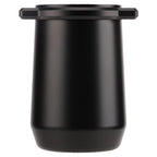 Coffee Powder Cup 54mm Aluminum Alloy Powder Feeder Cup Compact Lightweight Anti Flying Coffee Dosing Mug for Breville 8 Black