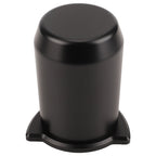 Coffee Powder Cup 54mm Aluminum Alloy Powder Feeder Cup Compact Lightweight Anti Flying Coffee Dosing Mug for Breville 8 Black