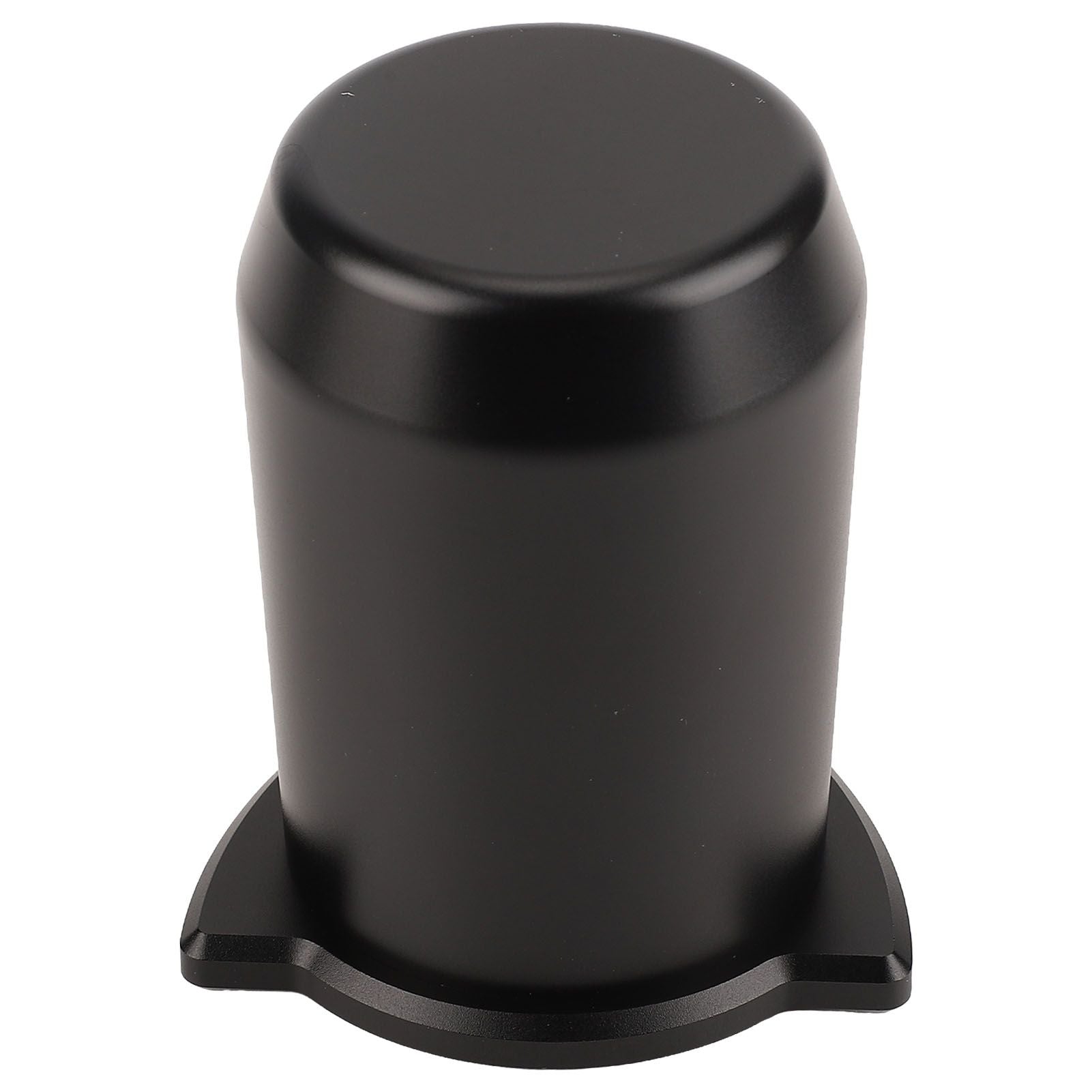 Coffee Powder Cup 54mm Aluminum Alloy Powder Feeder Cup Compact Lightweight Anti Flying Coffee Dosing Mug for Breville 8 Black