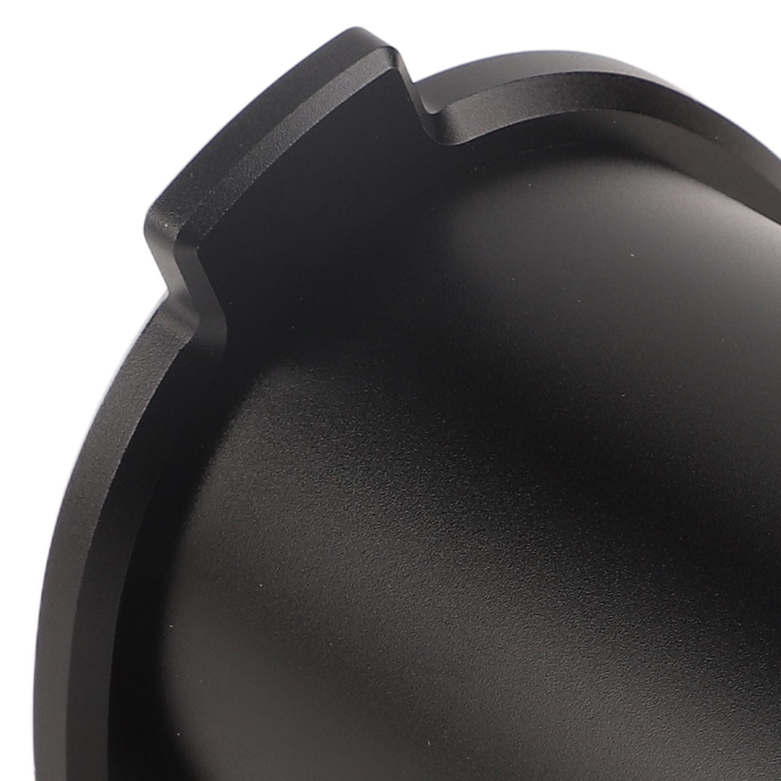 Coffee Powder Cup 54mm Aluminum Alloy Powder Feeder Cup Compact Lightweight Anti Flying Coffee Dosing Mug for Breville 8 Black
