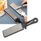 Knife Sharpener Multifunctional Diamond Dual Sided 400 1000 Grit Scissors Razor Sharpening Tool