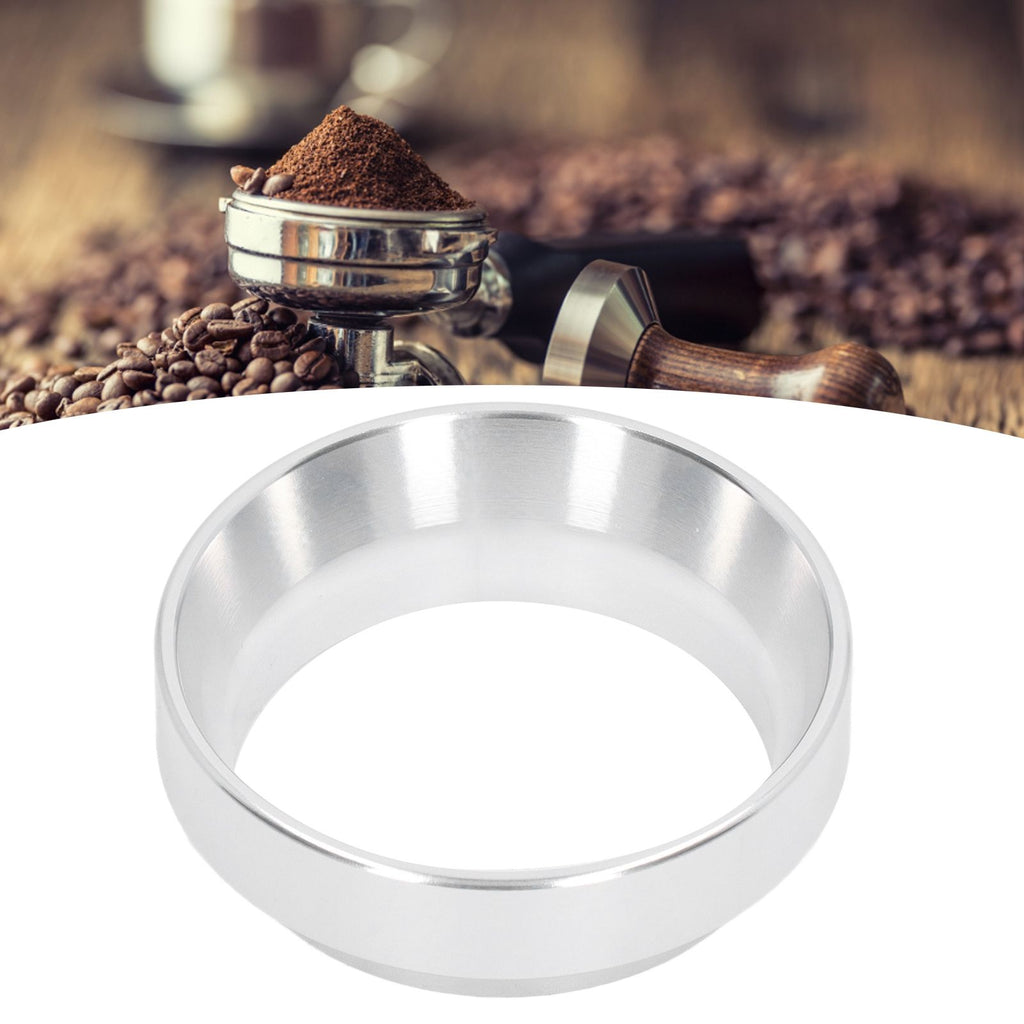 Coffee Dosing Ring Aluminium Leakage Proof Coffee Dosing Replacement Ring for Home Cafe 54mm/2.1in