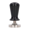 Coffee Powder Hammer Constant Elasticity Stainless Steel Coffee Tamper for Home Black 51mm/2.0in