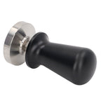 Coffee Powder Hammer Constant Elasticity Stainless Steel Coffee Tamper for Home Black 51mm/2.0in