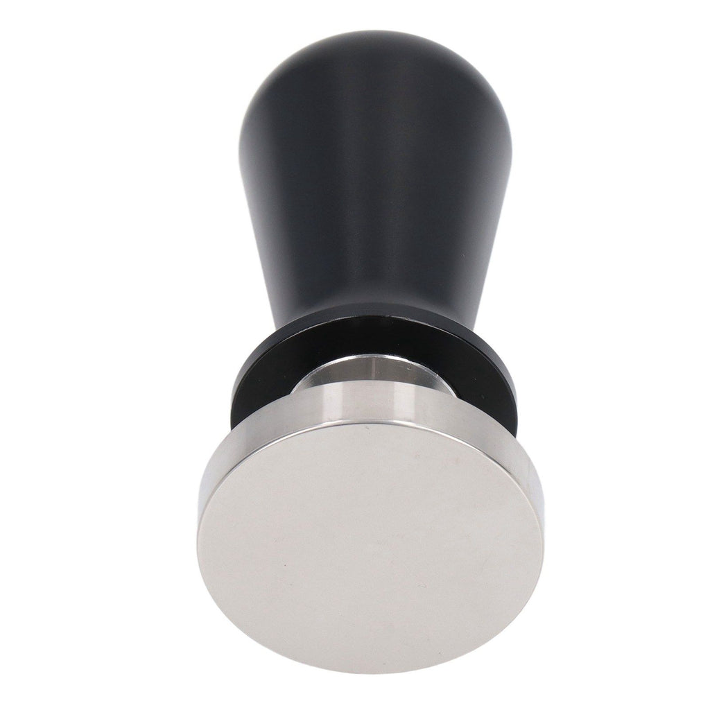 Coffee Powder Hammer Constant Elasticity Stainless Steel Coffee Tamper for Home Black 58mm/2.3in