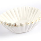 Disposable Coffee Filter Set Basket Coffee Filter Paper Replacement Accessory for Coffee Maker 50 Sheet