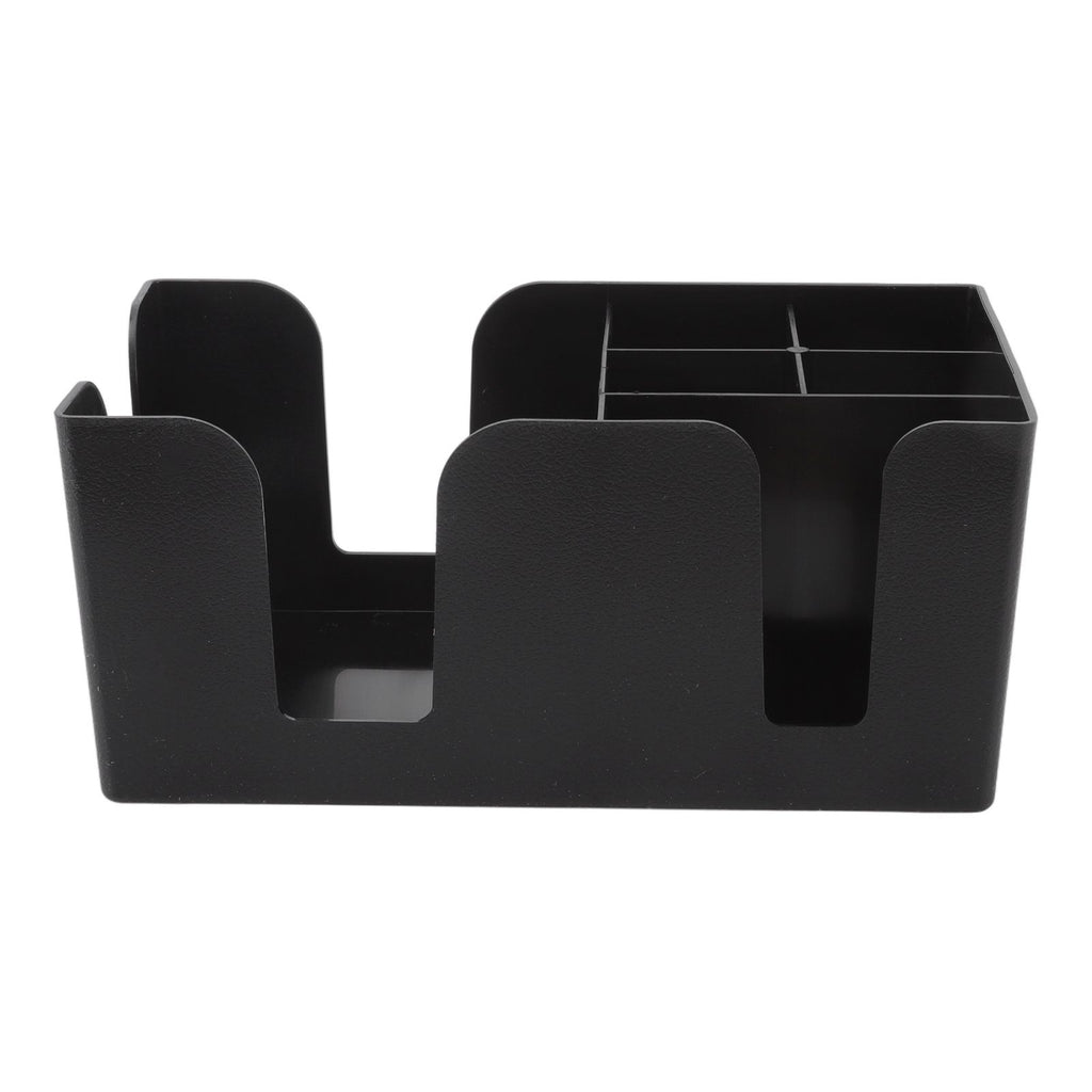 Coffee Station Organizer Multifunction Classification ABS Upright Coffee Condiment Organizer with 6 Compartments