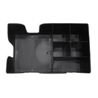 Coffee Station Organizer Multifunction Classification ABS Upright Coffee Condiment Organizer with 6 Compartments