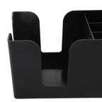 Coffee Station Organizer Multifunction Classification ABS Upright Coffee Condiment Organizer with 6 Compartments