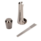 Stainless Steel Coffee Powder Stirring Tool Coffee Stirrer Distribution Tool for Home Kitchen Dinning Room Gray