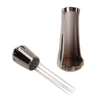 Stainless Steel Coffee Powder Stirring Tool Coffee Stirrer Distribution Tool for Home Kitchen Dinning Room Gray