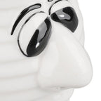 Egg Separator Funny Snot Nose Easy Operation Durable Ceramic Time Saving Egg White Separator for Egg Kitchen