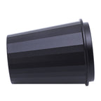 51mm Coffee Dosing Cup Aviation Aluminum Alloy Cup Powder Feeder for Coffee Maker Bean Grinder Kitchen Black