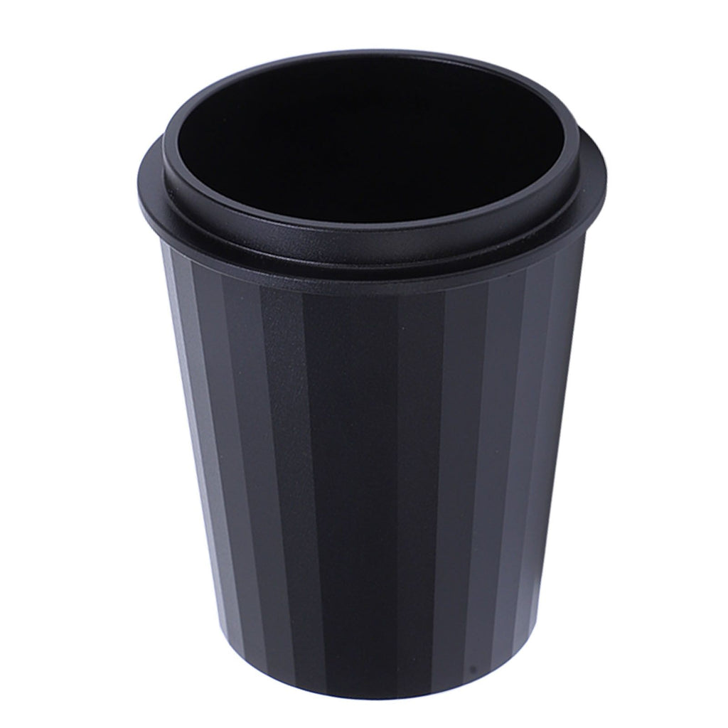 51mm Coffee Dosing Cup Aviation Aluminum Alloy Cup Powder Feeder for Coffee Maker Bean Grinder Kitchen Black