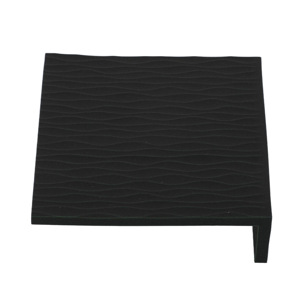 Anti Slip Coffee Tamping Mat Food Grade Silicone Tamper Mat for Home Kitchen Bar Coffee Shop Black