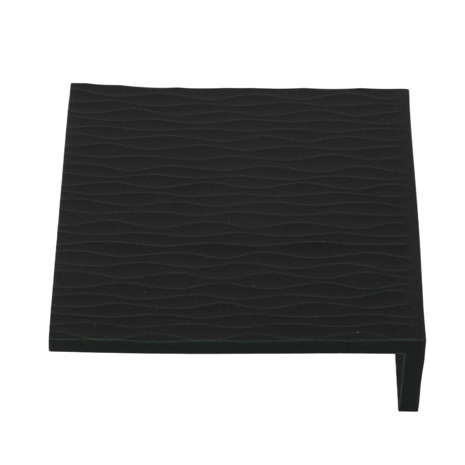 Anti Slip Coffee Tamping Mat Food Grade Silicone Tamper Mat for Home Kitchen Bar Coffee Shop Black