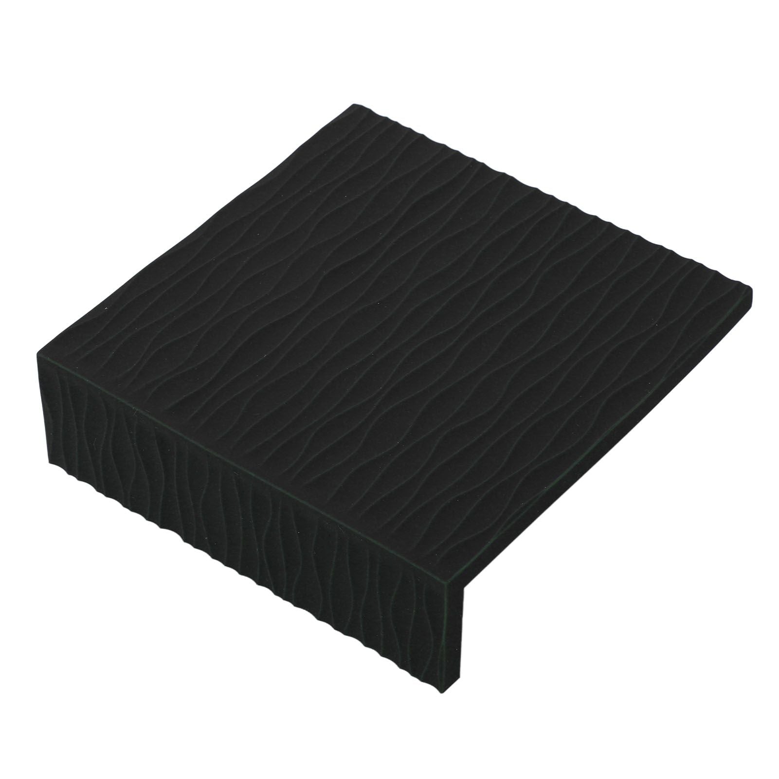 Anti Slip Coffee Tamping Mat Food Grade Silicone Tamper Mat for Home Kitchen Bar Coffee Shop Black