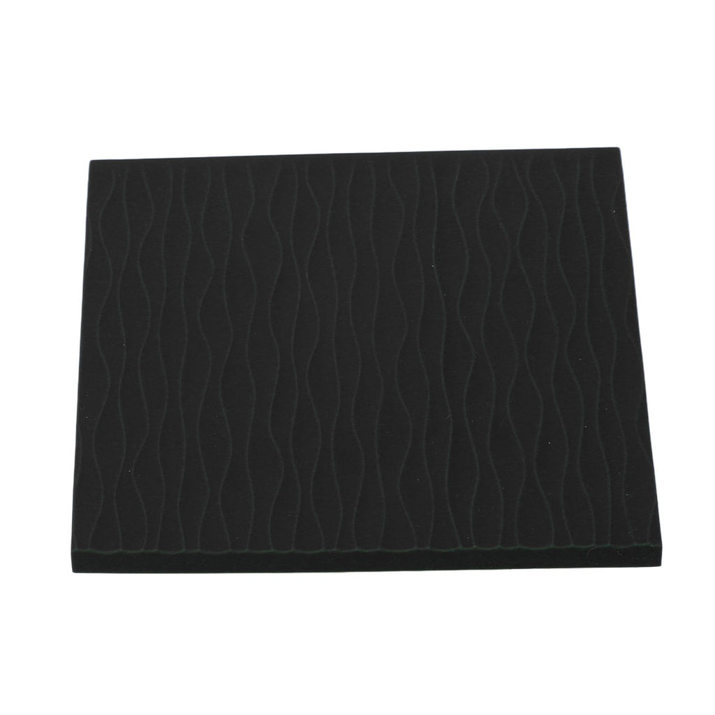 Anti Slip Coffee Tamping Mat Food Grade Silicone Tamper Mat for Home Kitchen Bar Coffee Shop Black
