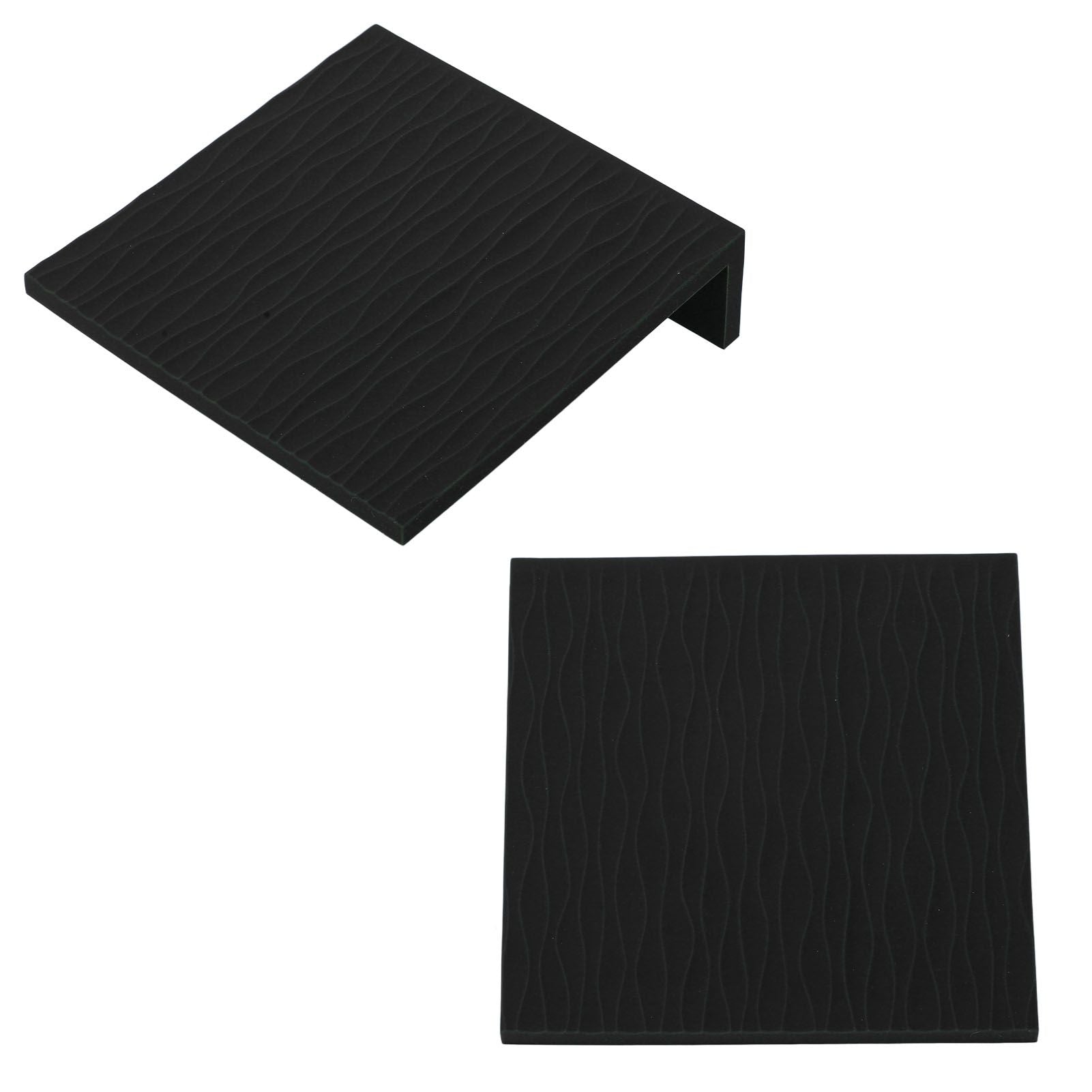 Anti Slip Coffee Tamping Mat Food Grade Silicone Tamper Mat for Home Kitchen Bar Coffee Shop Black