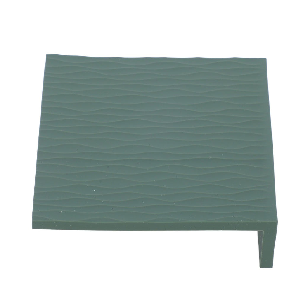 Anti Slip Coffee Tamping Mat Food Grade Silicone Tamper Mat for Home Kitchen Bar Coffee Shop Green