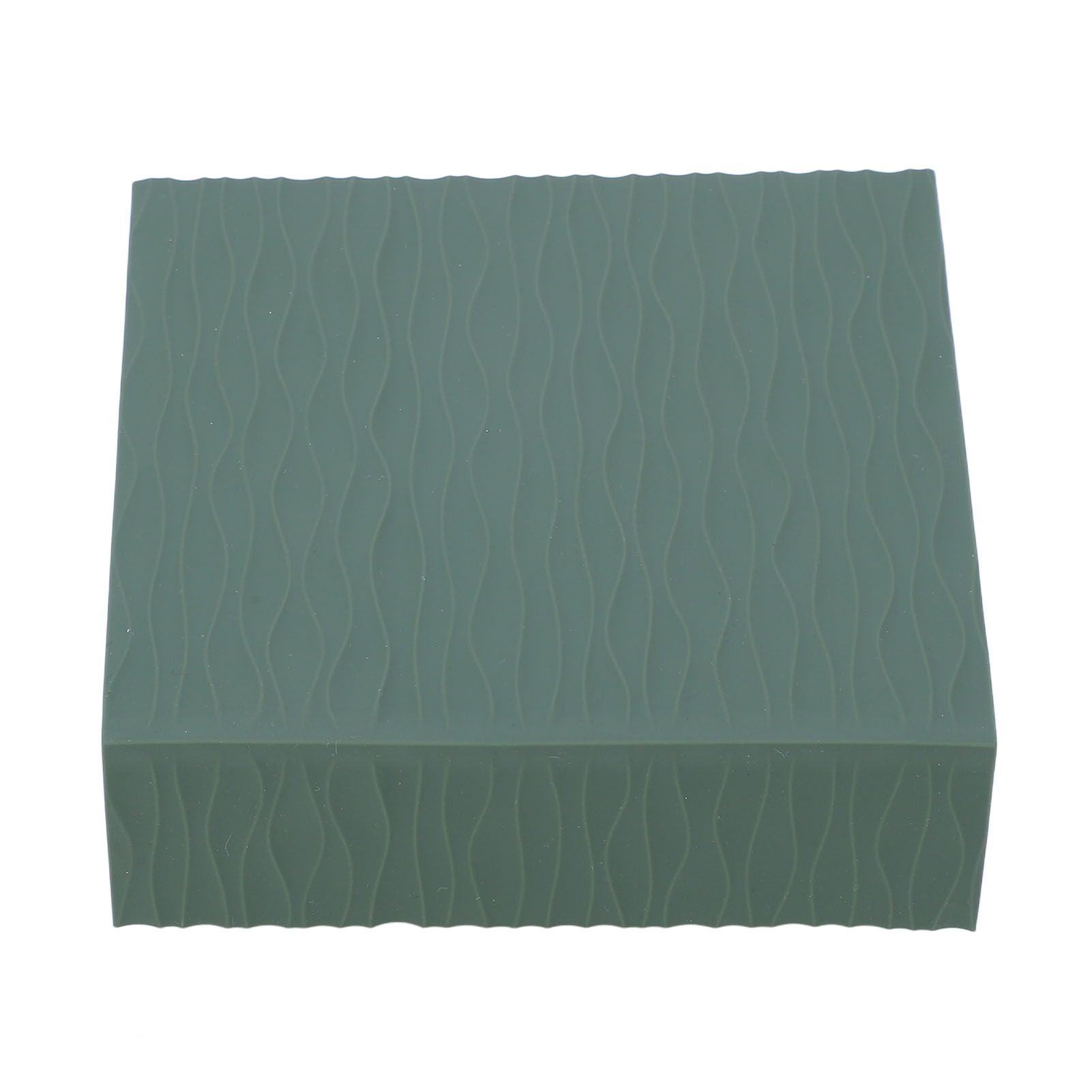 Anti Slip Coffee Tamping Mat Food Grade Silicone Tamper Mat for Home Kitchen Bar Coffee Shop Green