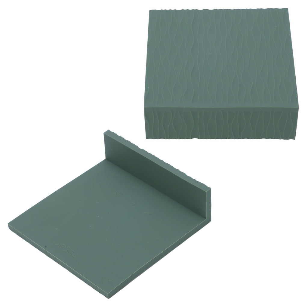 Anti Slip Coffee Tamping Mat Food Grade Silicone Tamper Mat for Home Kitchen Bar Coffee Shop Green
