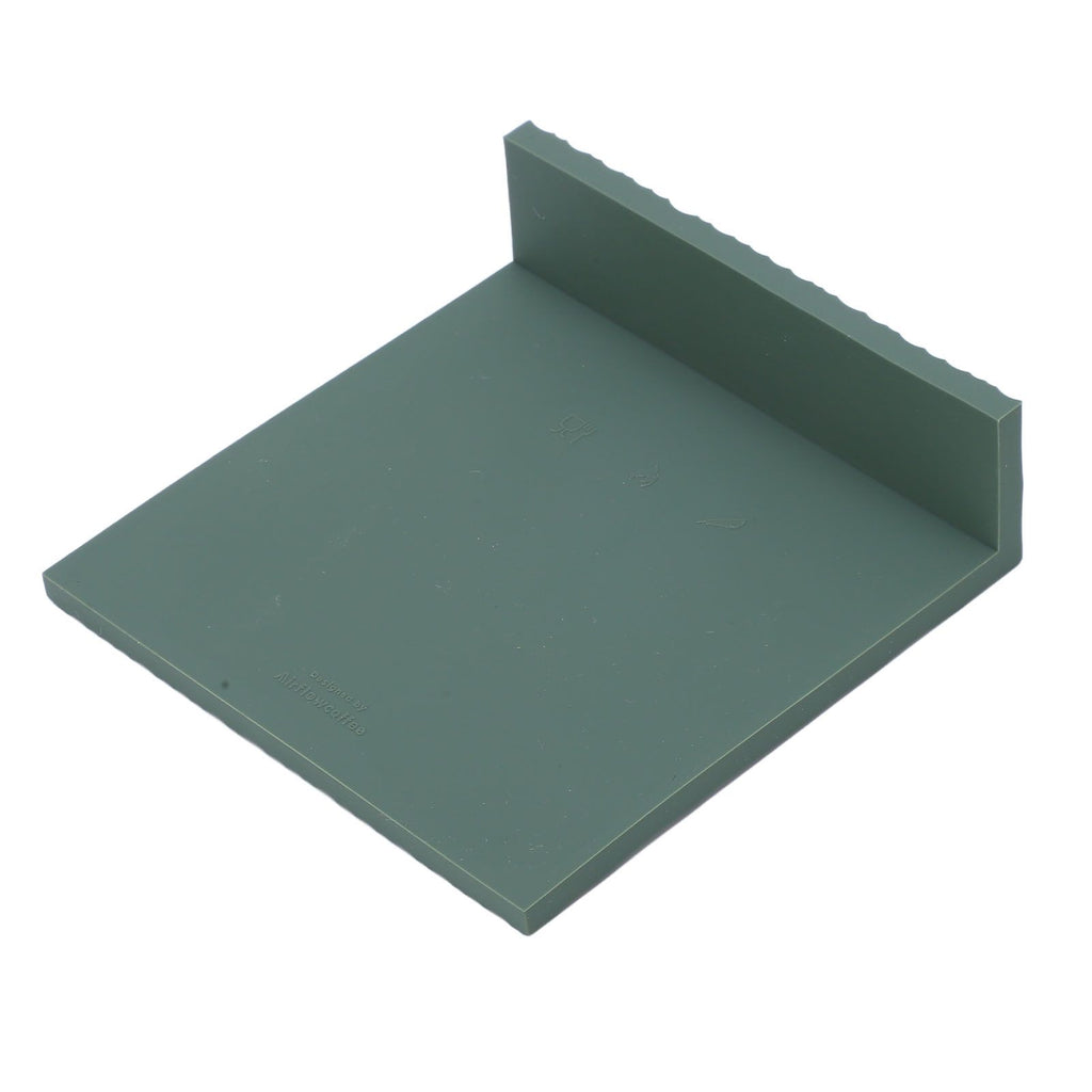 Anti Slip Coffee Tamping Mat Food Grade Silicone Tamper Mat for Home Kitchen Bar Coffee Shop Green