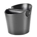 Coffee Knocking Grounds Box ABS Coffee Dump Bin Coffee Ground Knock Container for Home Restaurant 16.3x15x13cm