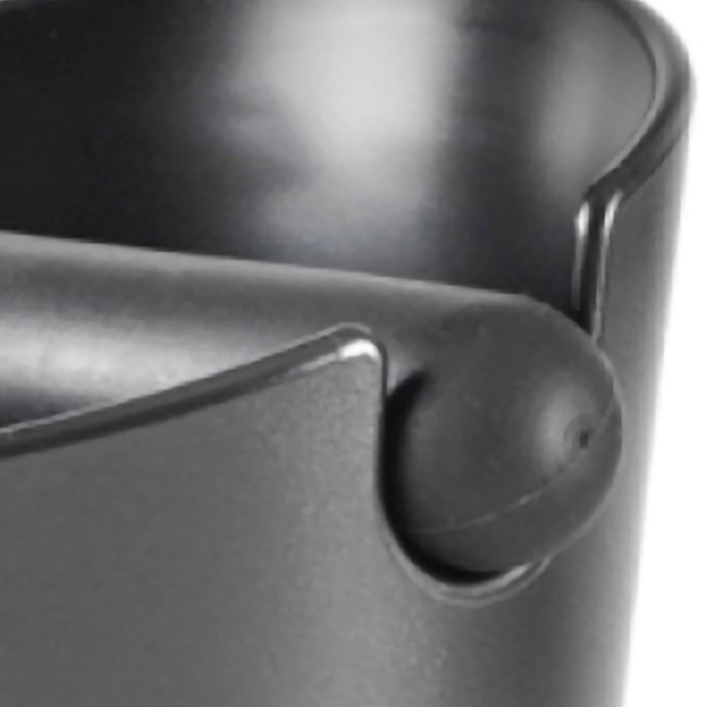 Coffee Knocking Grounds Box ABS Coffee Dump Bin Coffee Ground Knock Container for Home Restaurant 16.3x15x13cm