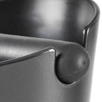 Coffee Knocking Grounds Box ABS Coffee Dump Bin Coffee Ground Knock Container for Home Restaurant 16.3x15x13cm