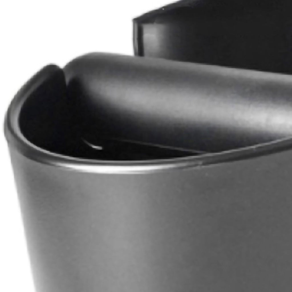 Coffee Knocking Grounds Box ABS Coffee Dump Bin Coffee Ground Knock Container for Home Restaurant 16.3x15x13cm