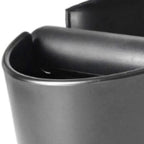 Coffee Knocking Grounds Box ABS Coffee Dump Bin Coffee Ground Knock Container for Home Restaurant 16.3x15x13cm