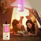 Mosquito Killing Lamp Electric Shock Strong Suction USB Rechargeable Mosquito Trap Lamp Zapping Light for Indoor Outdoor Rechargeable (Electric Shock and Strong Suction to Kill Mosquitoes) USB