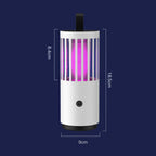 Mosquito Killing Lamp Electric Shock Strong Suction USB Rechargeable Mosquito Trap Lamp Zapping Light for Indoor Outdoor Rechargeable (Electric Shock and Strong Suction to Kill Mosquitoes) USB