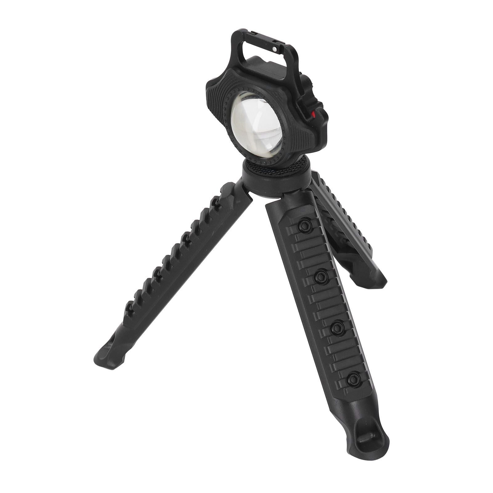 COB Small Flashlight 500LM Rechargeable Portable Mini Pocket Light with Folding Bracket for Fishing Walking and Camping