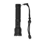 LED Flashlight 8000LM 1500m Range Super Bright Flashlight Aluminum LED Zoom Flashlight with Multiple Lighting Modes