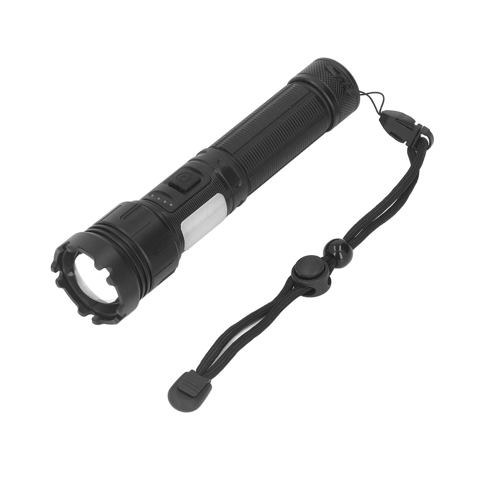 LED Flashlight 8000LM 1500m Range Super Bright Flashlight Aluminum LED Zoom Flashlight with Multiple Lighting Modes