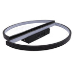 Semicircle Ceiling Light Semicircle Design Simple Style Warm Light Durable Metal LED Ceiling Light for Bedroom Kitchen