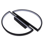 Semicircle Ceiling Light Semicircle Design Simple Style Warm Light Durable Metal LED Ceiling Light for Bedroom Kitchen