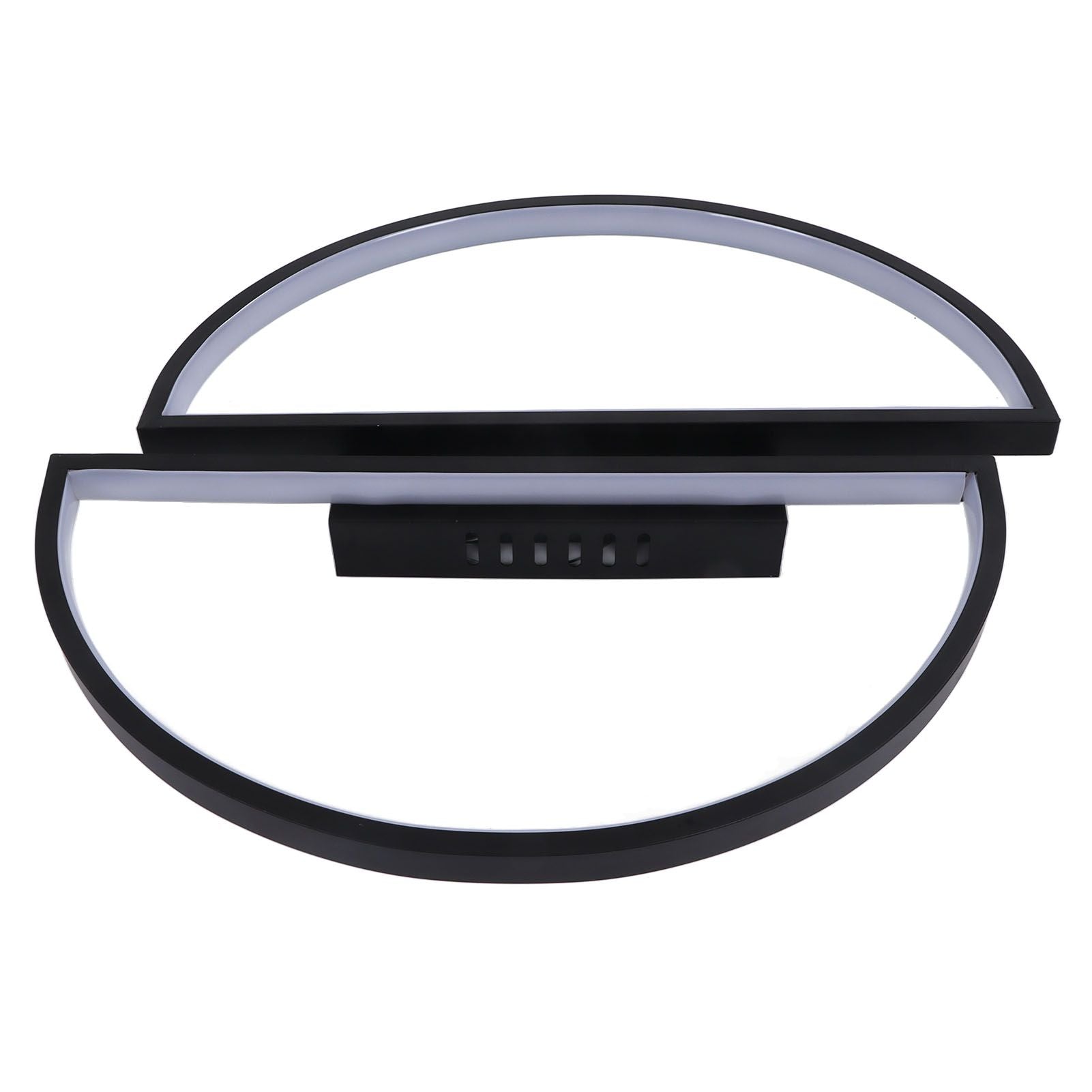 Semicircle Ceiling Light Semicircle Design Simple Style Warm Light Durable Metal LED Ceiling Light for Bedroom Kitchen