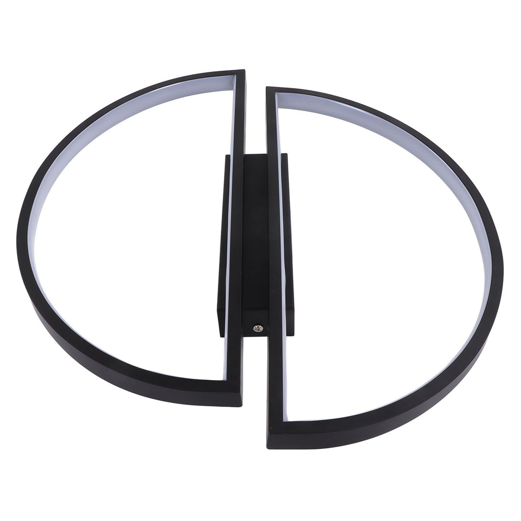 Semicircle Ceiling Light Semicircle Design Simple Style Warm Light Durable Metal LED Ceiling Light for Bedroom Kitchen