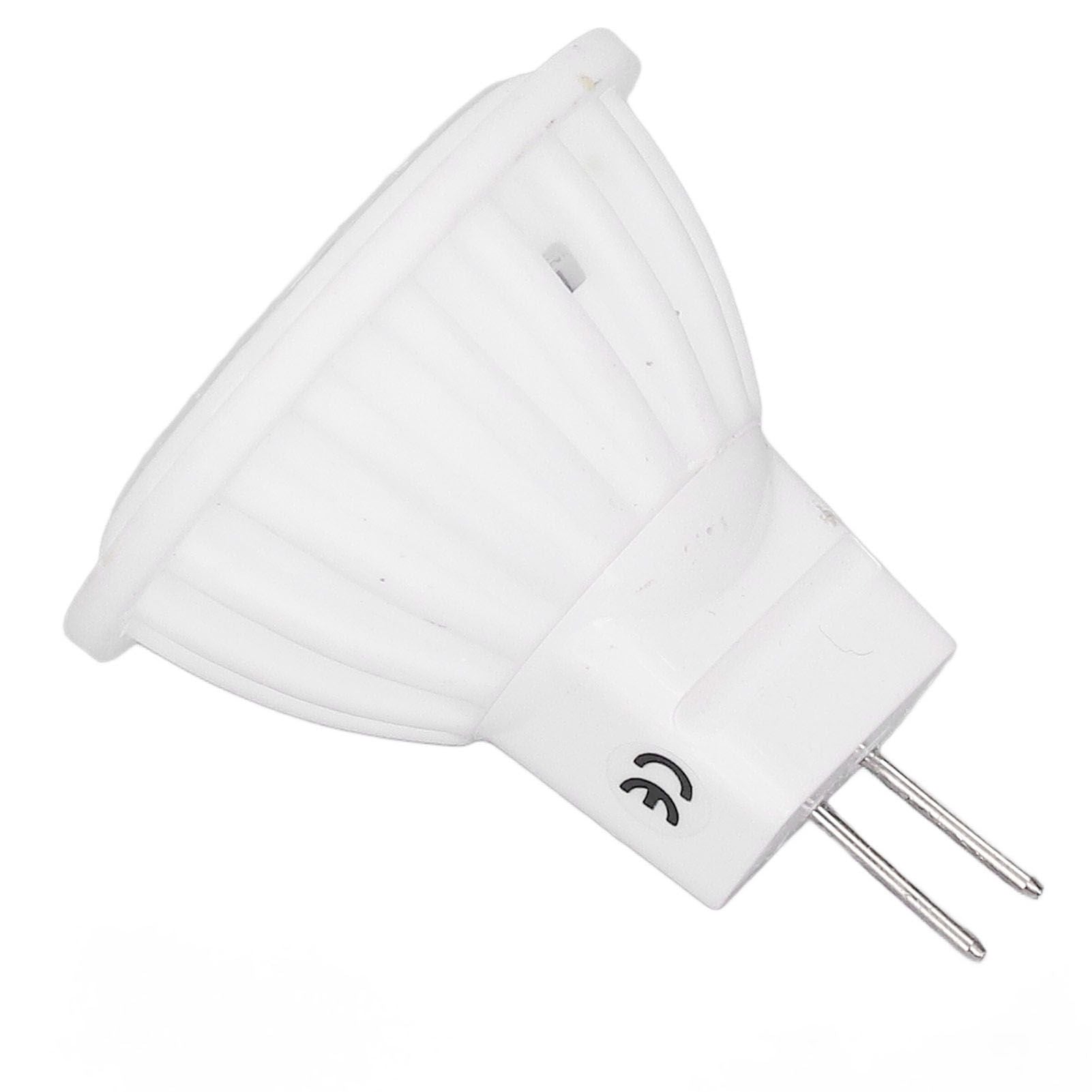 6pcs Brightness Dimming LED Spot Light Bulbs 360LM MR11 LED Landscape Track Light with Ceramic GU4 Base 110V 4W Warm Light 3000K