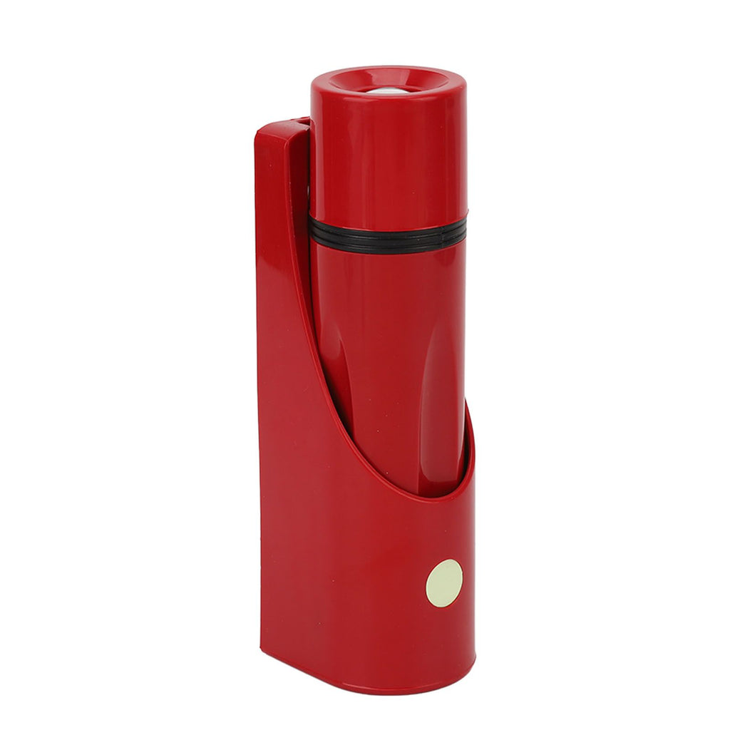 LED Flashlight Wall Mounted High Brightness Battery Powered Small Emergency Flashlight for Hotel Home Red